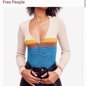 Free People Thermal Top with Cuff